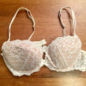 Chantelle Rive Gauche Push Up Bra 3082 White 34C